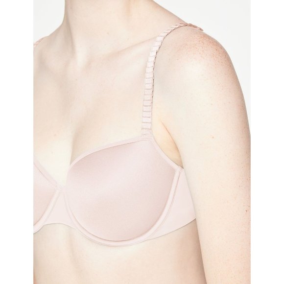 THIRDLOVE 24/7 Classic T-Shirt Underwire Bra Soft Pink Womens 46C - Picture 1 of 5